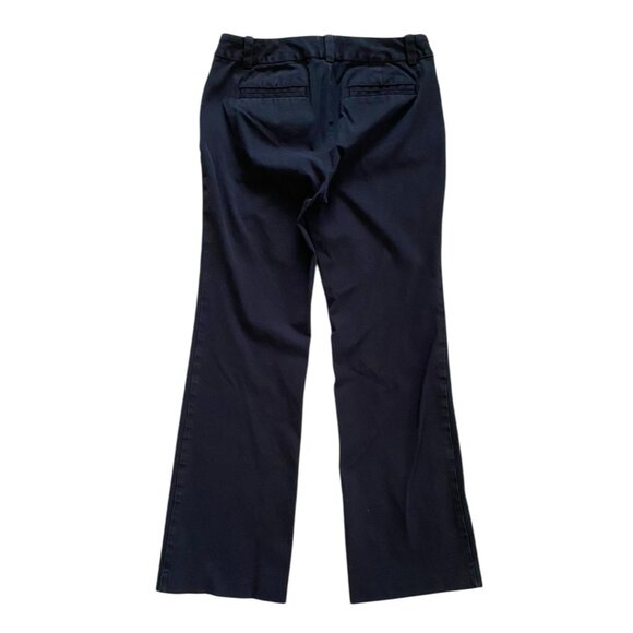 Eddie Bauer Womens Shaw Fit Faded Black‎ Straight Leg Chino Pants Size 8 Casual - Picture 3 of 7